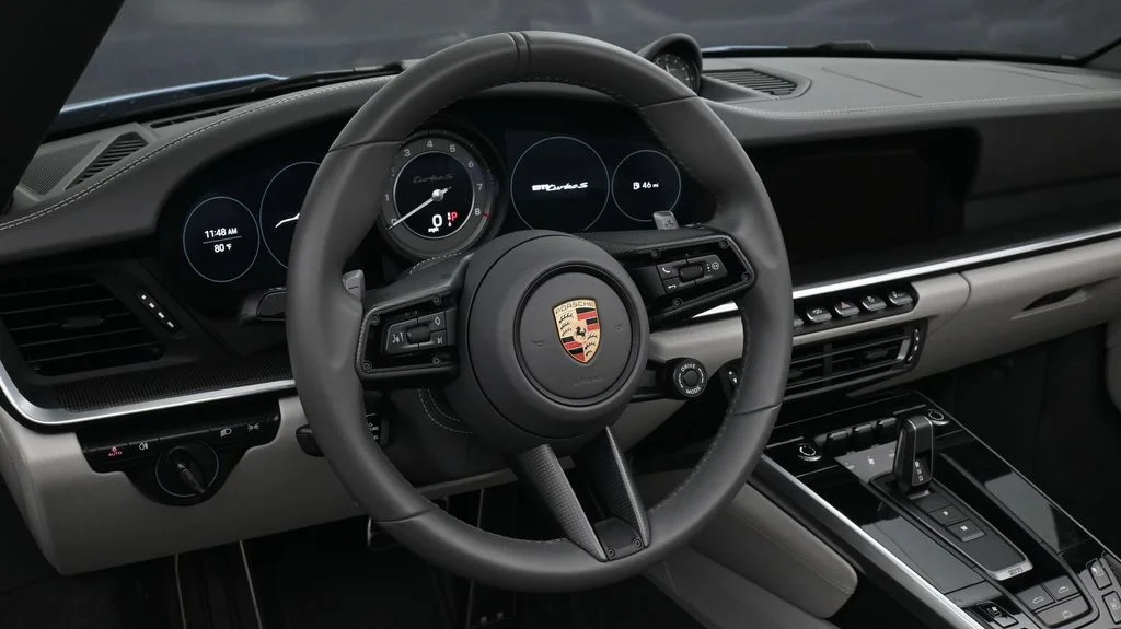 Used 2025 Blue Porsche Turbo image 11