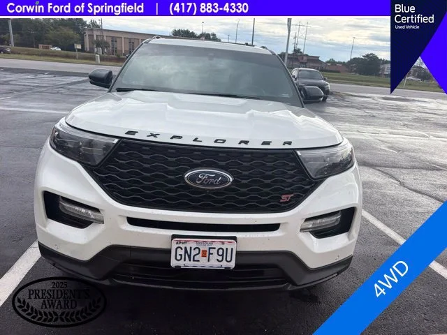 Used 2020 Star White Ford ST image 2