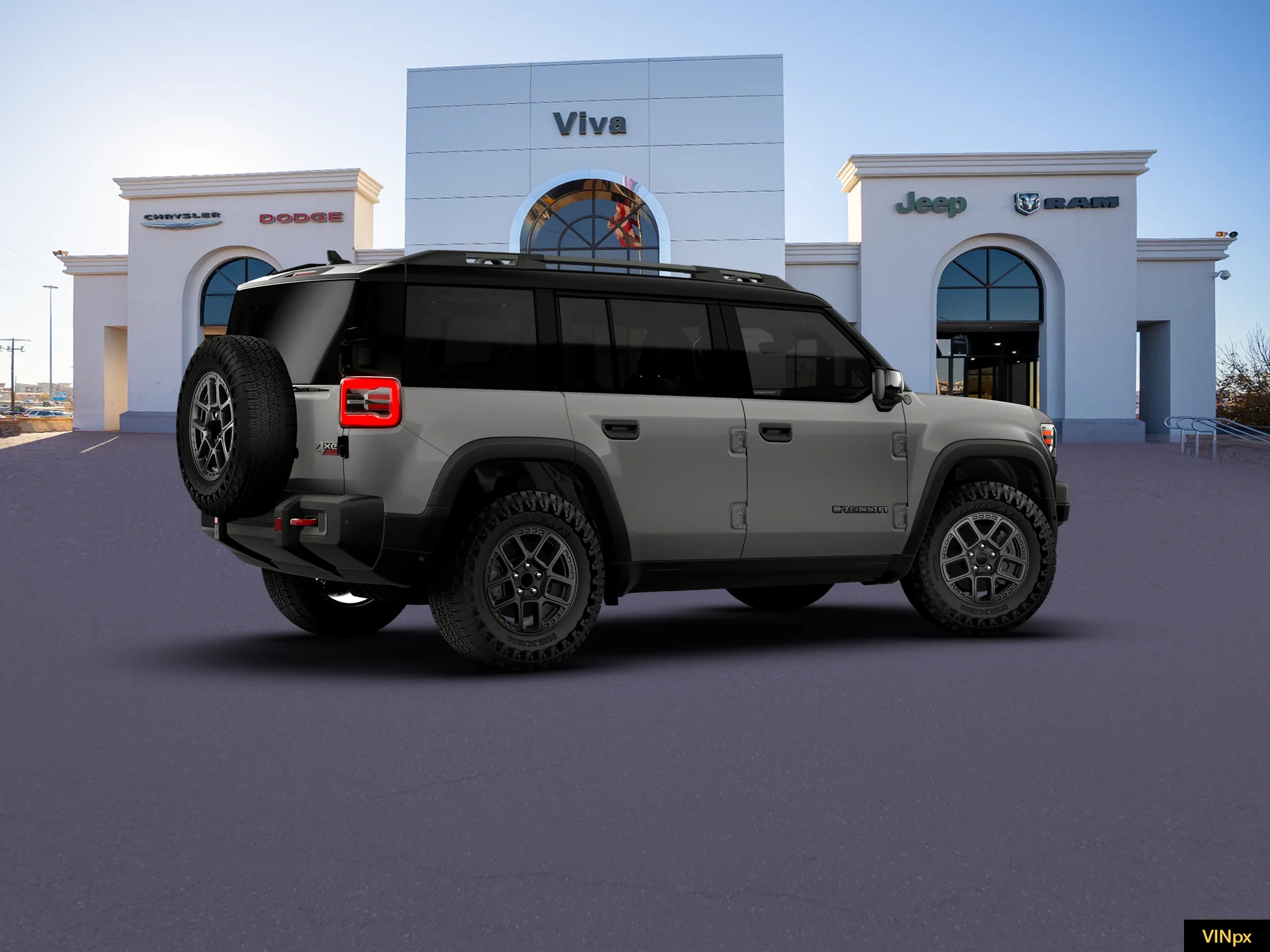 New 2026 Ceramic Gray Clear-Coat Exterior Paint Jeep Moab image 8