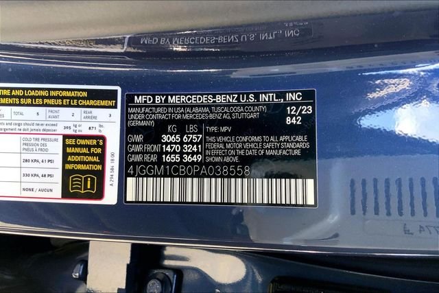 Certified Used 2023 Blue Mercedes-Benz 350 SUV image 28