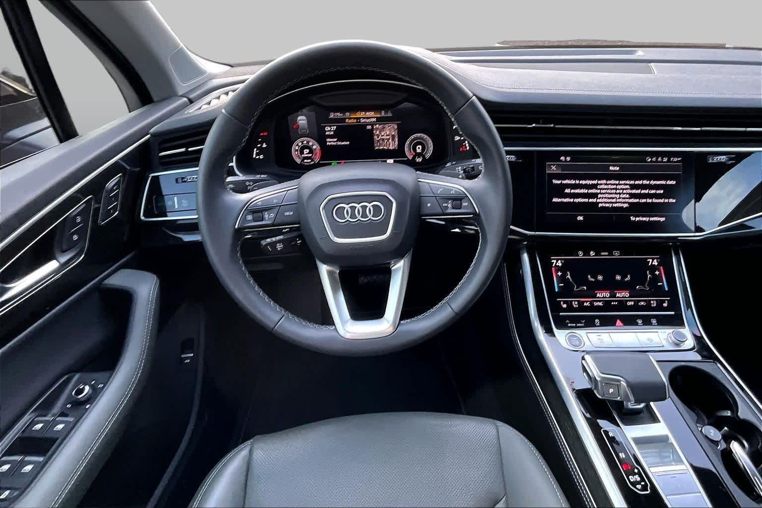 Used 2025 Mythos Black Metallic Audi Premium Plus image 6