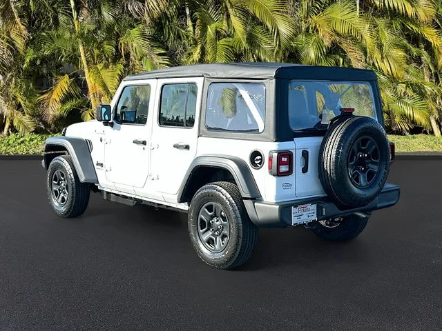 New 2026 Bright White Clearcoat Jeep Sport image 3