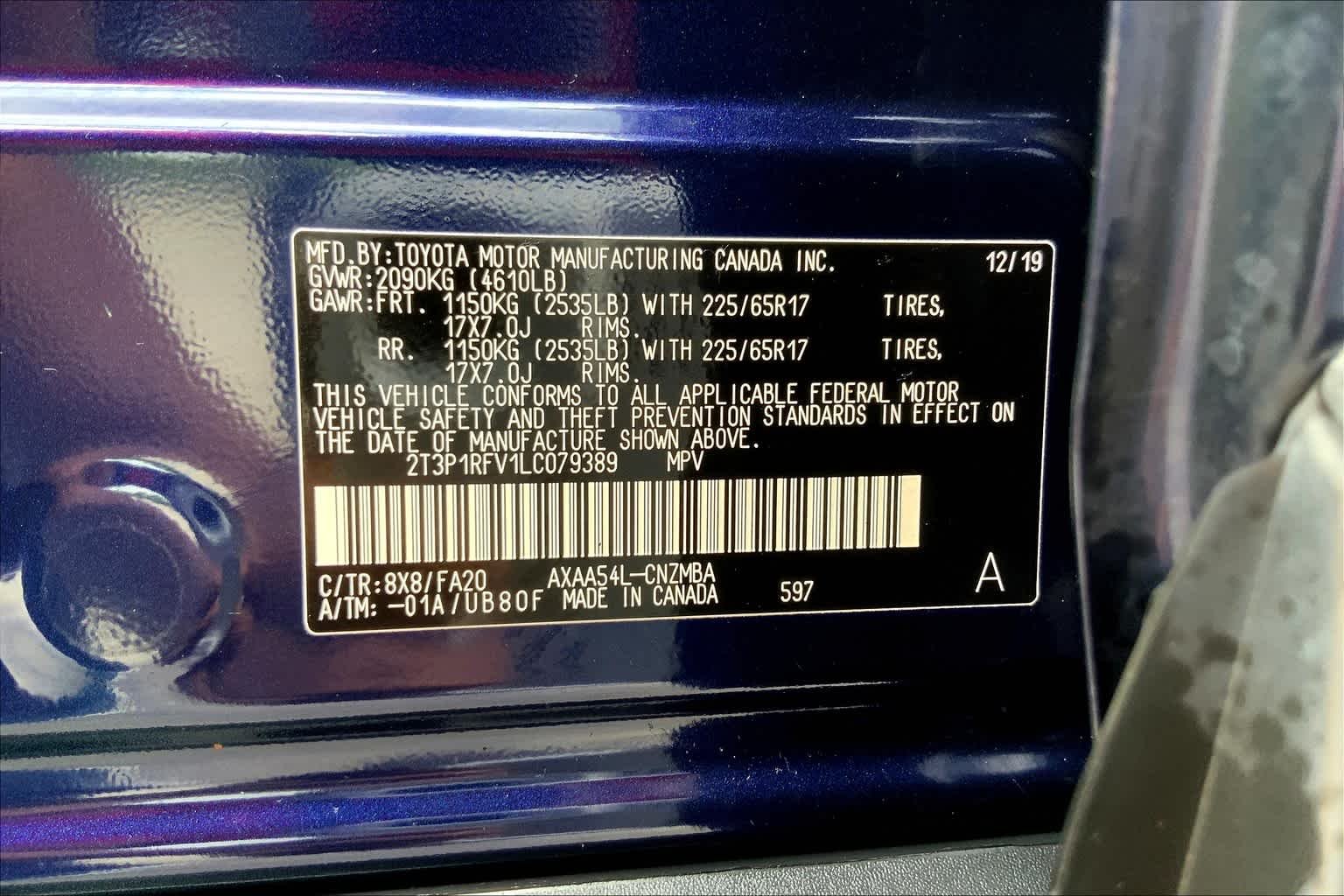Used 2020 Blueprint Toyota XLE image 35