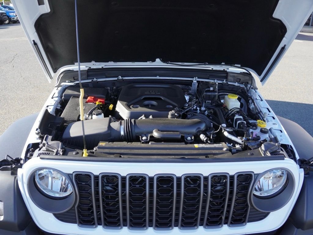 New 2026 Bright White Clear-Coat Exterior Paint Jeep Sport image 25