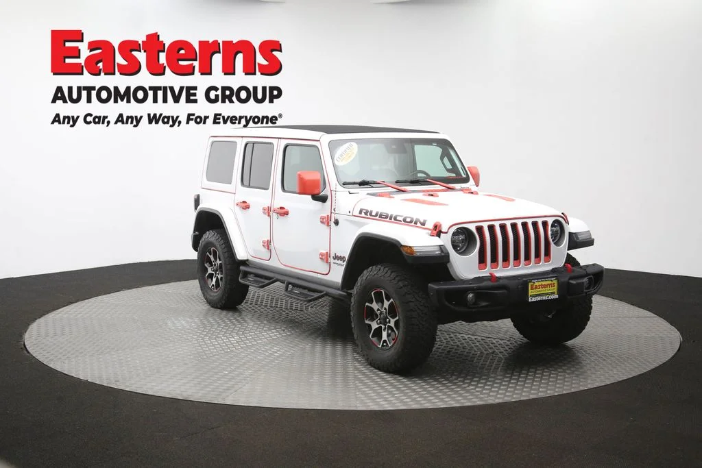 Used 2020 White Jeep Unlimited Rubicon image 53
