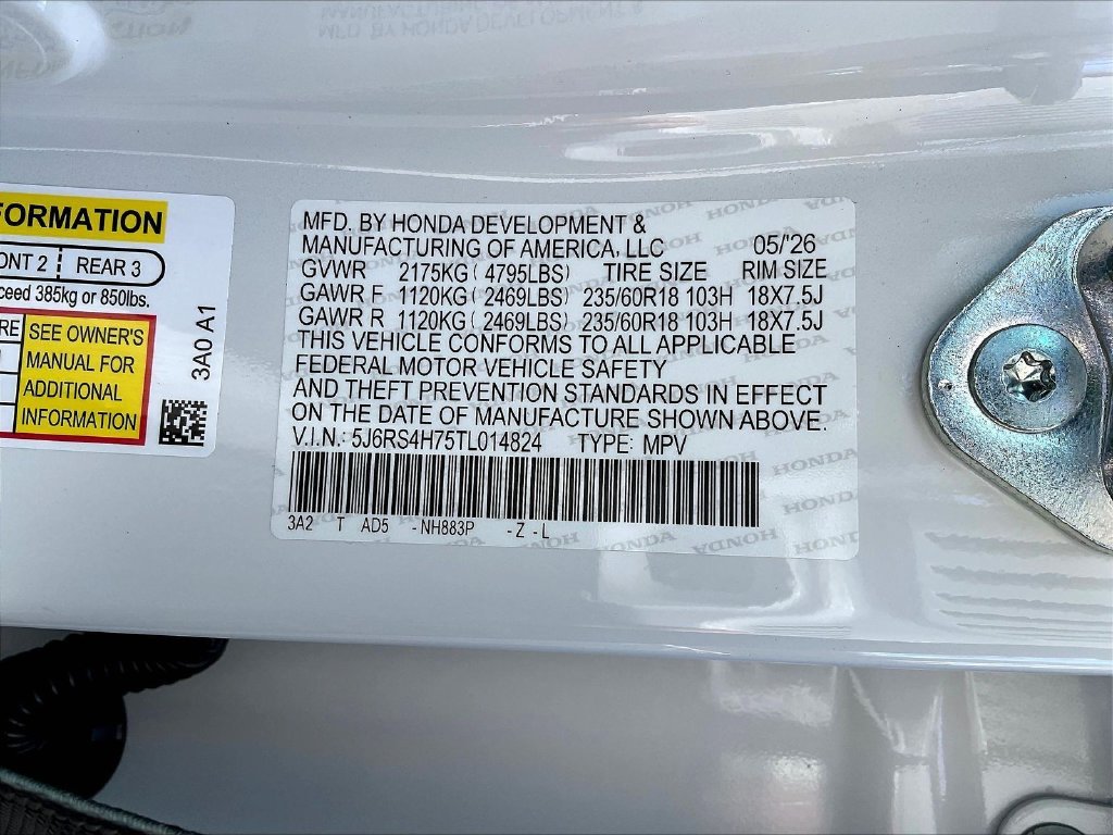 Used 2026 White Honda EX-L image 21