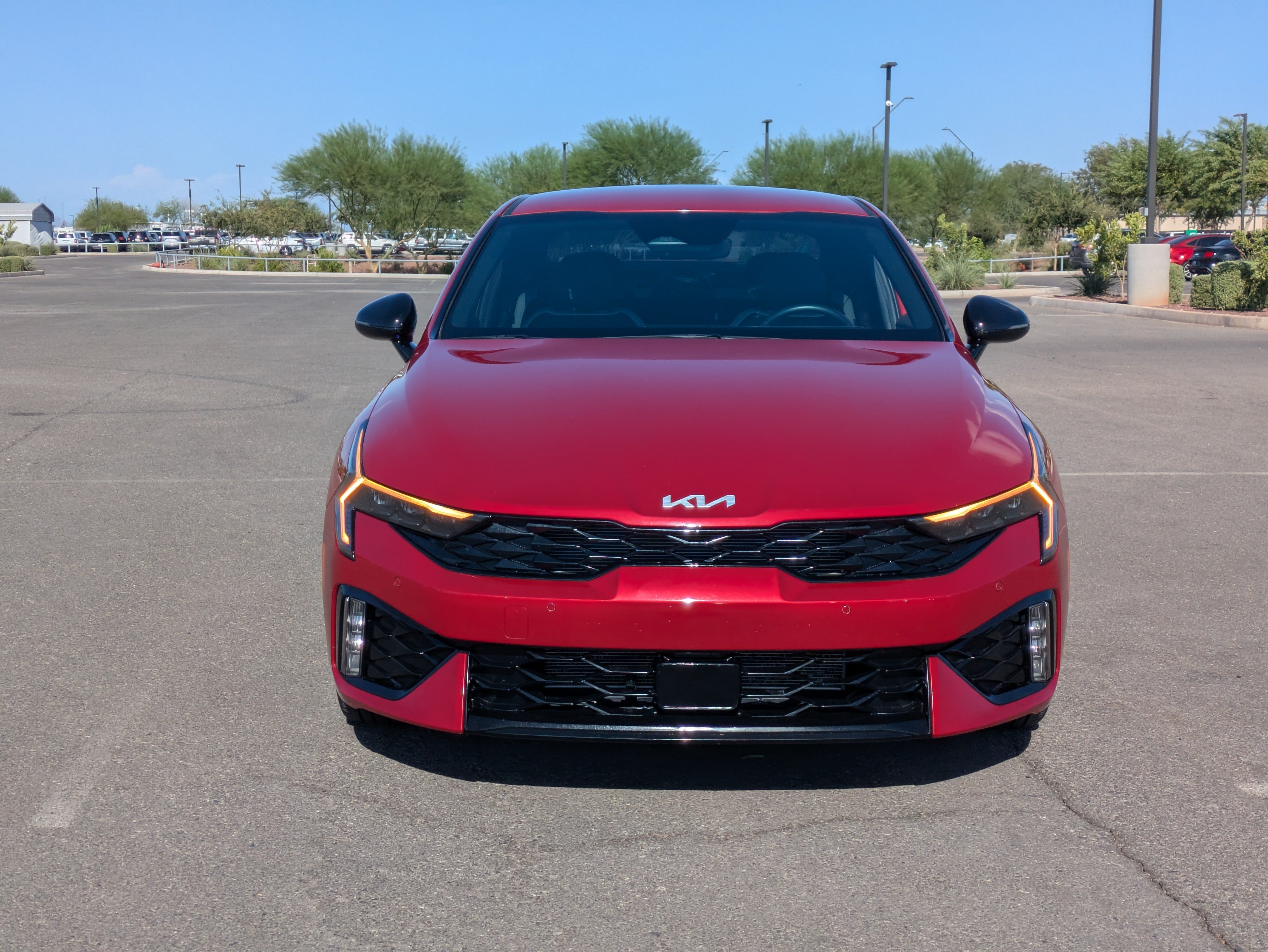 Used 2025 Runway Red Kia GT-Line image 8
