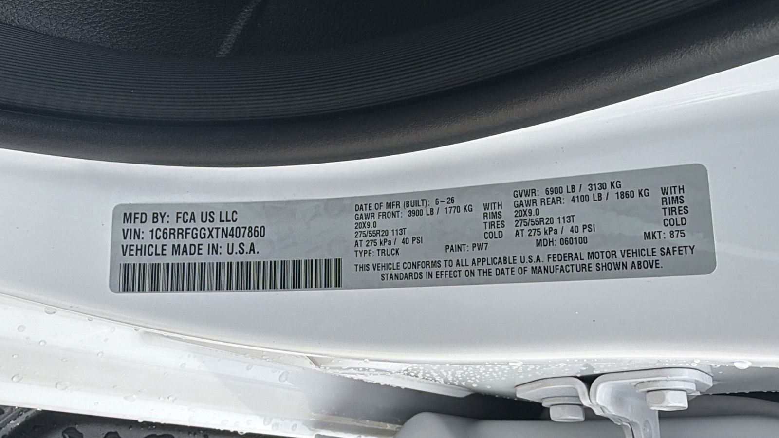 New 2026 Bright White Clearcoat RAM Express image 33