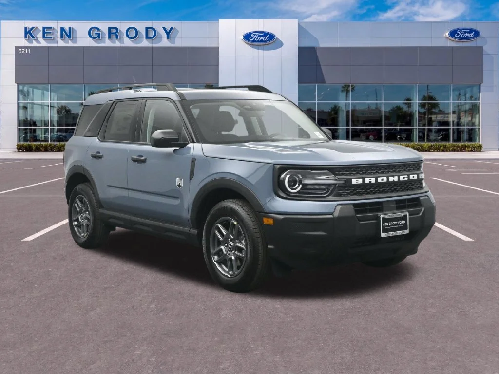 New 2026 Azure Gray Metallic Tri-Coat Ford Big Bend image 1