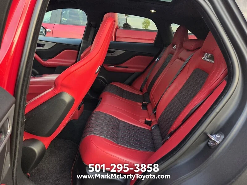 Used 2020 Firenze Red Metallic JAGUAR SVR image 9