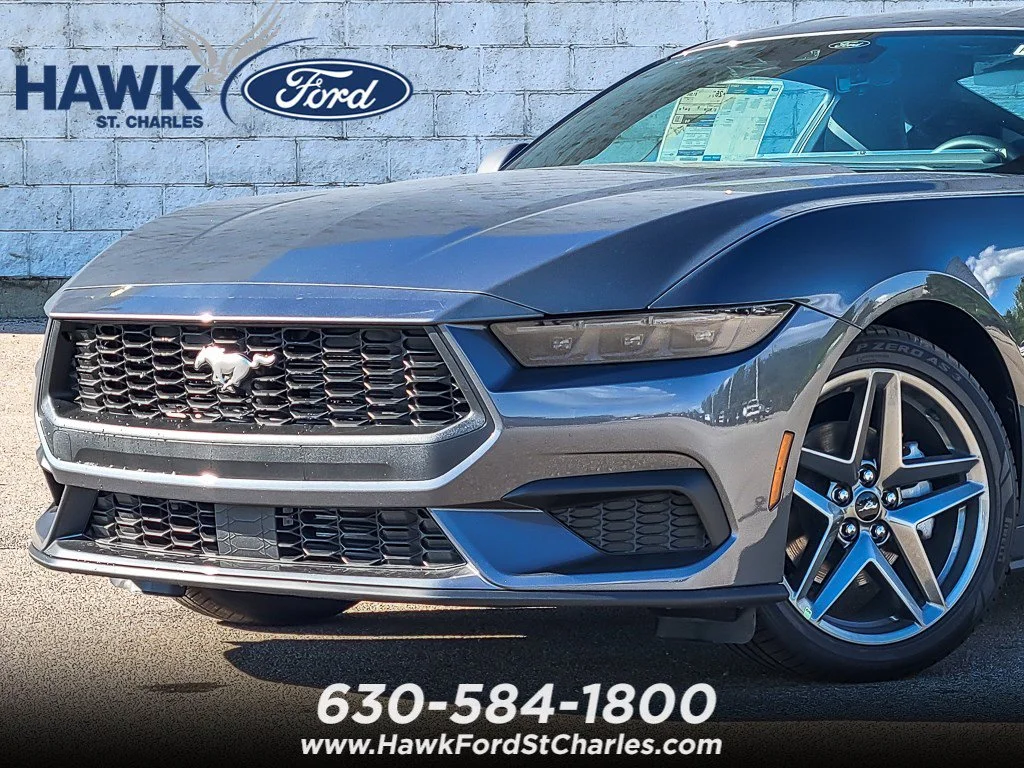 New 2026 Carbonized Gray Metallic Ford EcoBoost Premium image 1