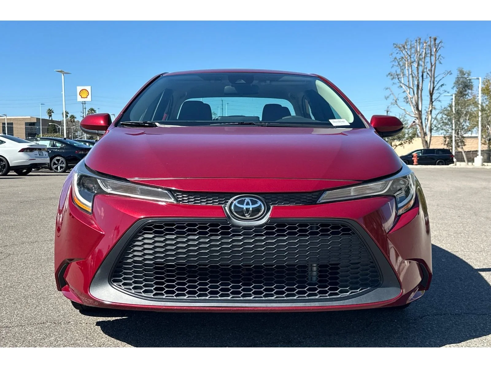 Used 2022 Ruby Flare Pearl Toyota LE image 7