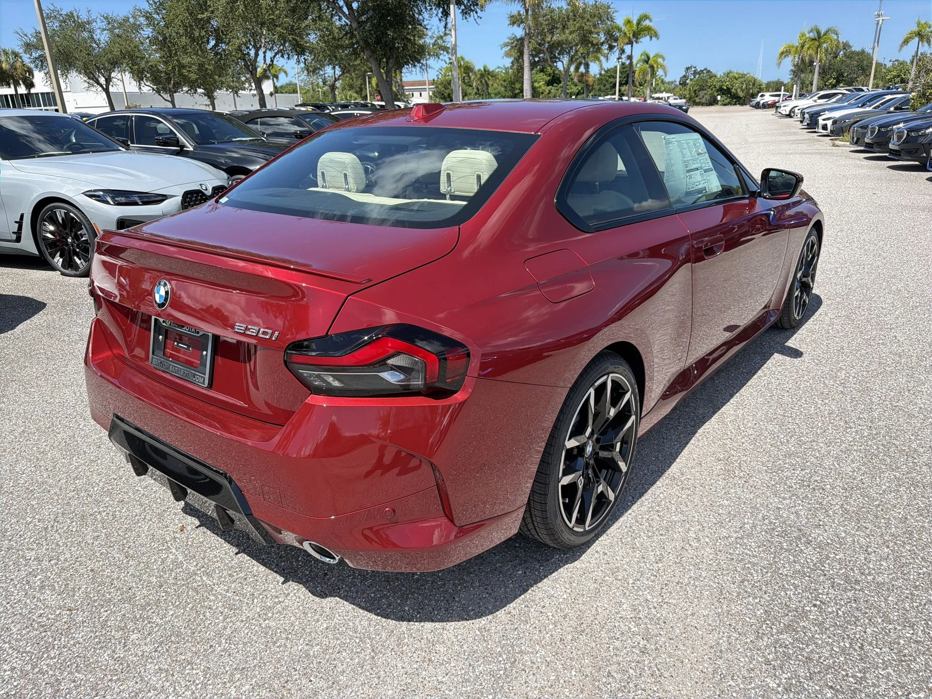 New 2026 Vegas Red Metallic BMW 230i image 4