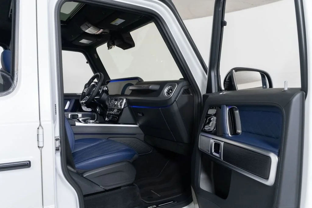 Used 2024 MANUFAKTUR Moonlight White Metallic Mercedes-Benz G 63 AMG® image 32