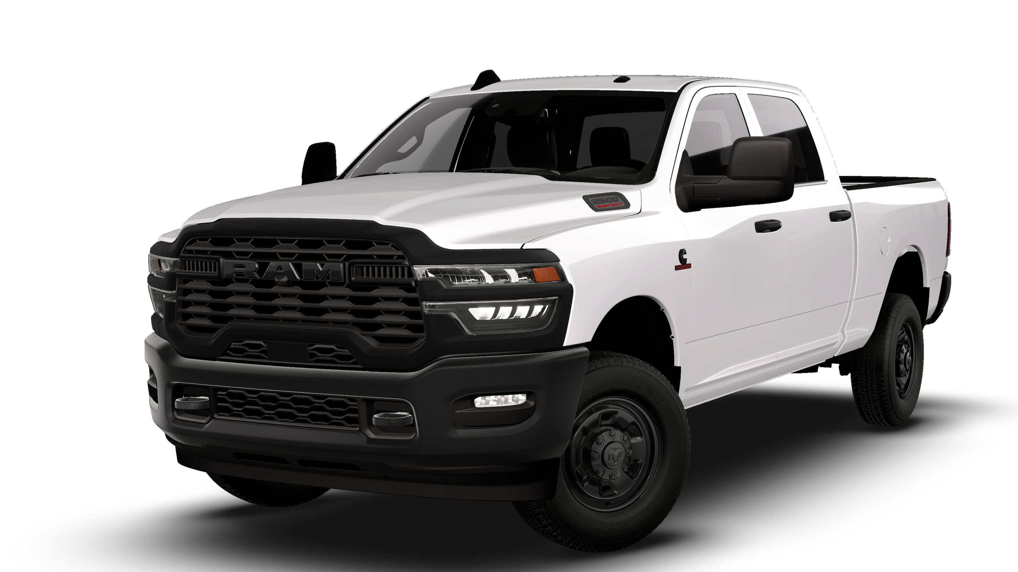 New 2026 Bright White Clear-Coat Exterior Paint RAM Tradesman image 13