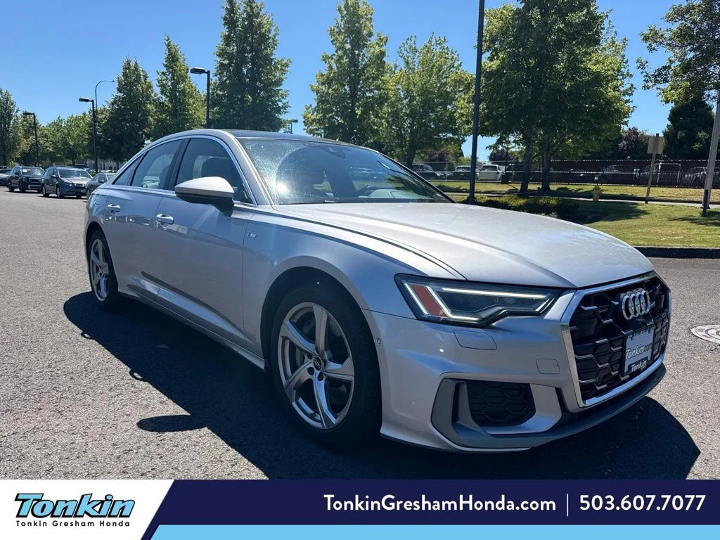 Used 2024 Florett Silver Metallic Audi S line 55 Premium Plus image 1