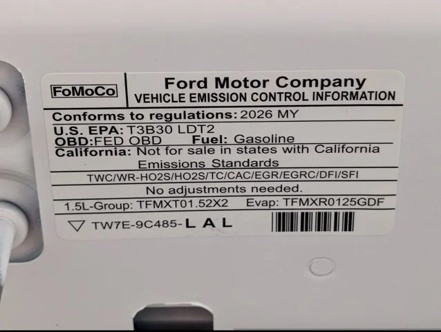 New 2026 Oxford White Ford Big Bend® image 52