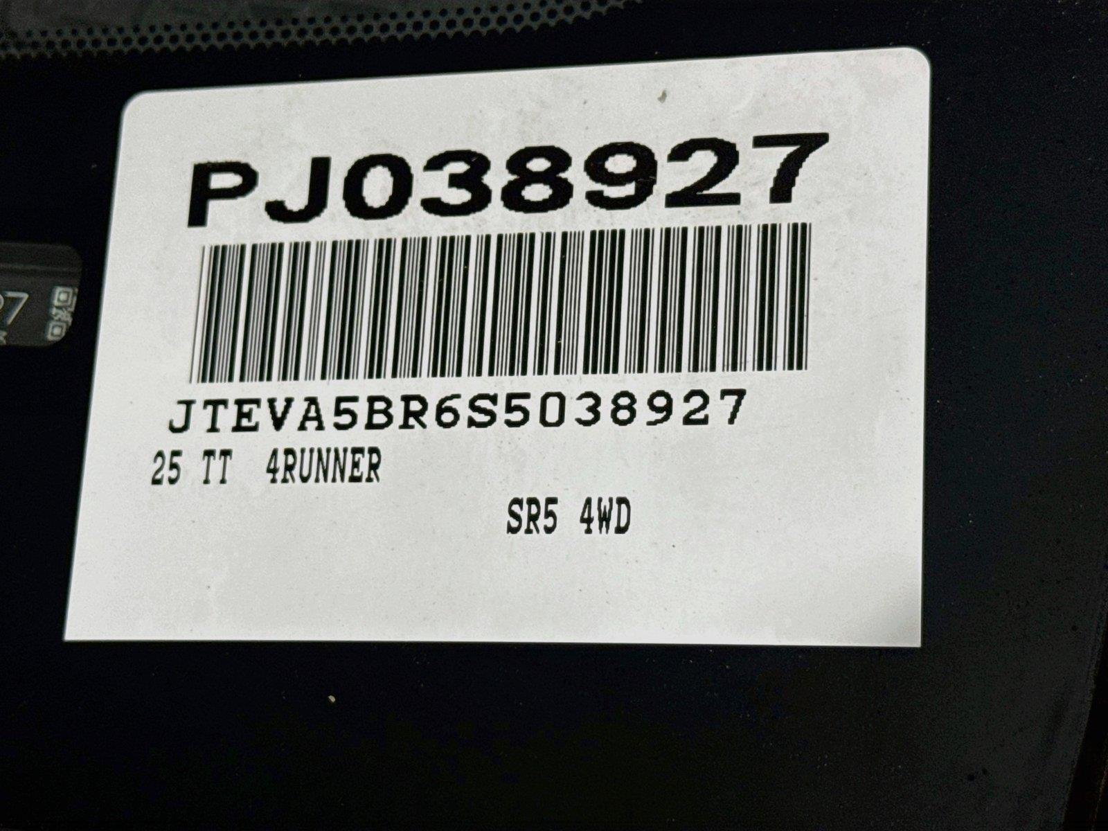 Certified Used 2025 Black Toyota SR5 image 42