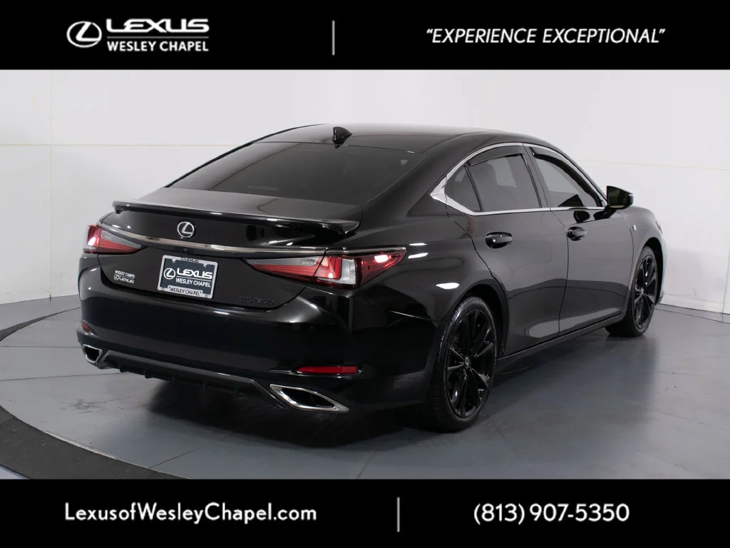 Certified Used 2023 Black Lexus 350 F Sport image 4