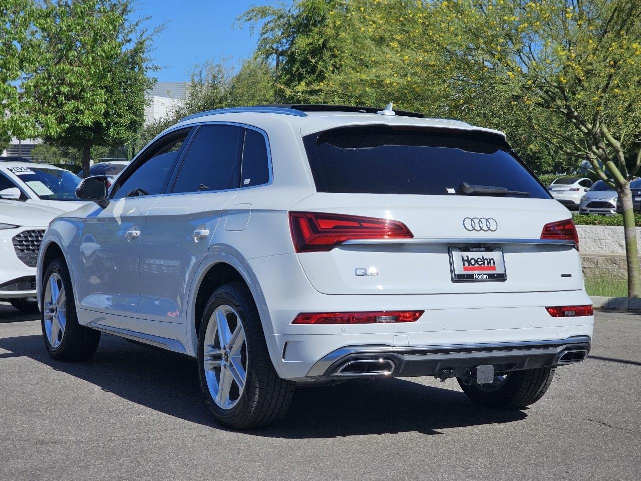 Used 2024 Glacier White Metallic Audi Premium Plus 55 TFSI e S line quattro S tronic image 9