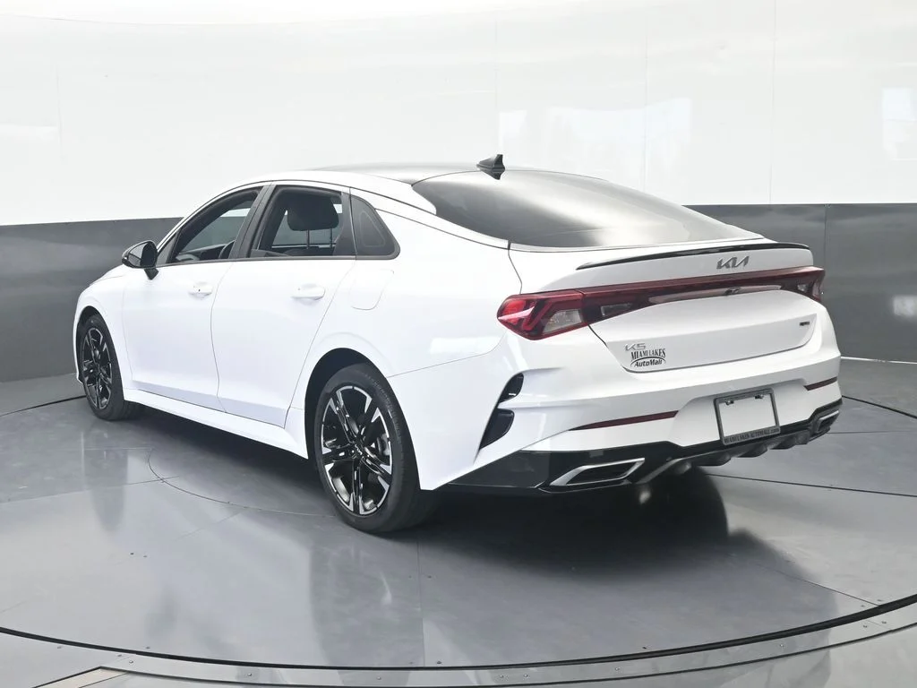 Used 2023 Glacial White Pearl Kia GT-Line image 3