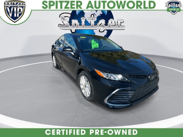 Used 2024 Midnight Black Metallic Toyota LE image 4