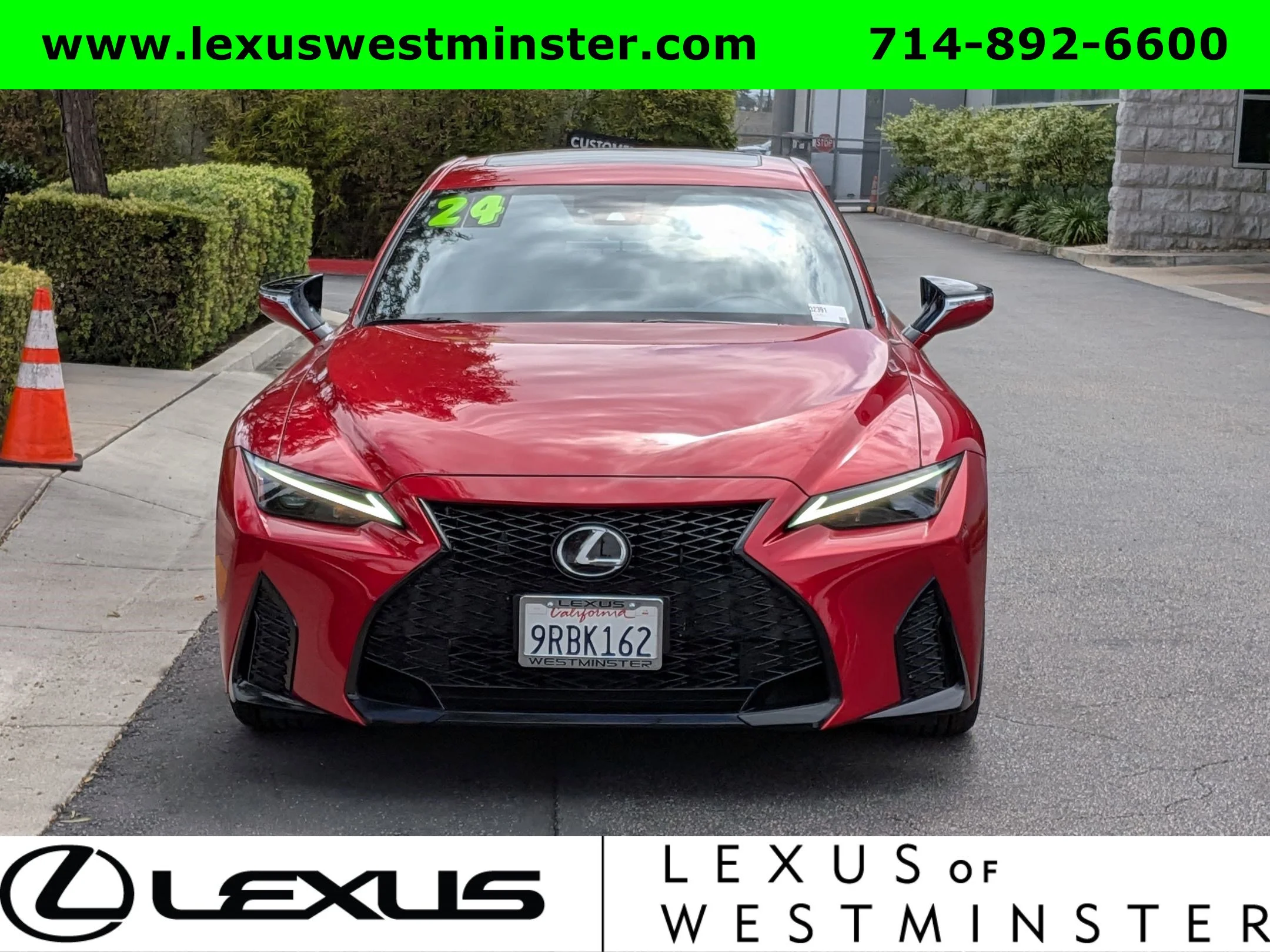 Certified Used 2024 INFRARED Lexus IS 350 F SPORT image 2
