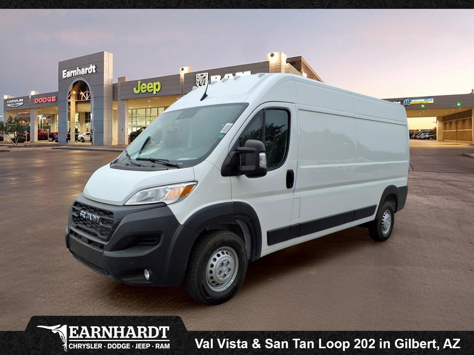 New 2026 Bright White Clear-Coat Exterior Paint RAM Tradesman image 1