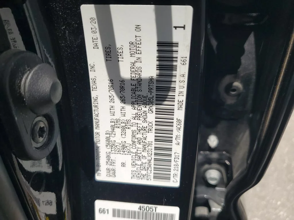Used 2020 Black Toyota TRD Off-Road image 24