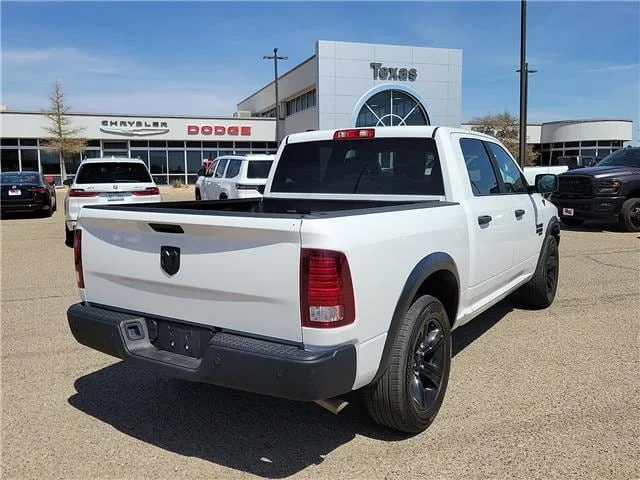 Used 2024 Bright White Clearcoat RAM SLT 4x2 Crew Cab 5.6 ft. box 140 in. WB image 3