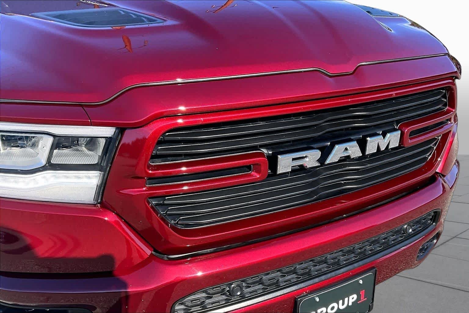Used 2024 Delmonico Red Pearlcoat Ram Laramie image 30