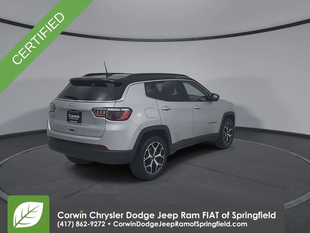 Certified Used 2025 Silver Jeep Limited image 14