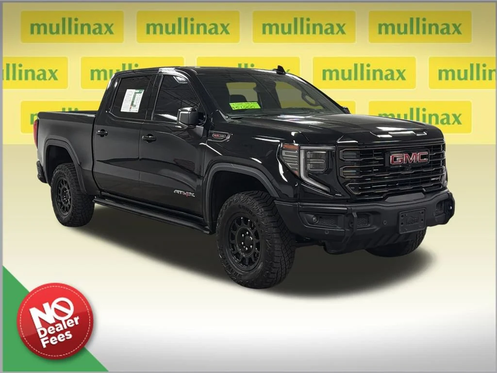 Used 2023 ONYX BLACK GMC AT4X image 1