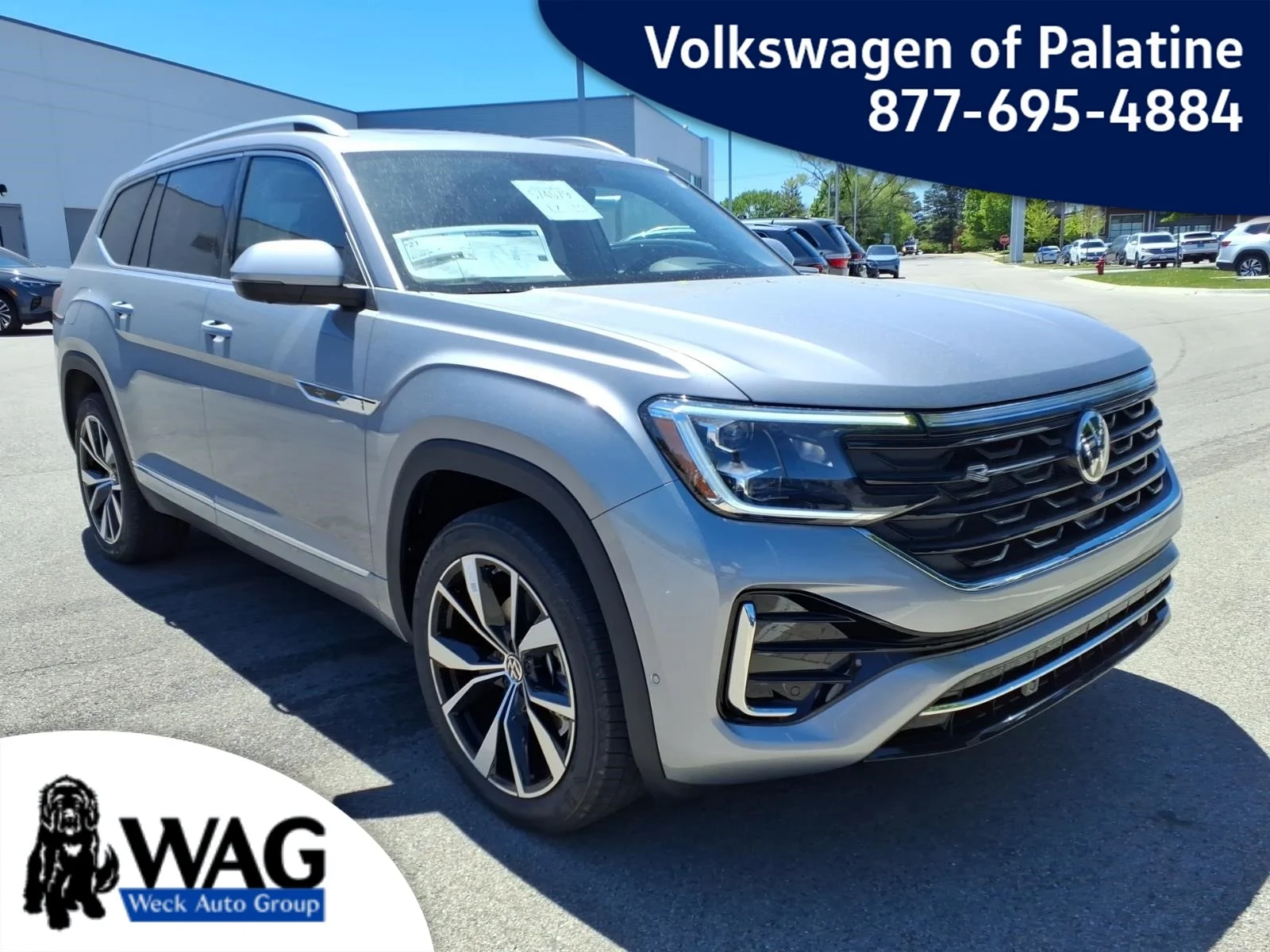 New 2026 Silver Mist Metallic Volkswagen 2.0T SEL PREMIUM R-LINE 4 image 1