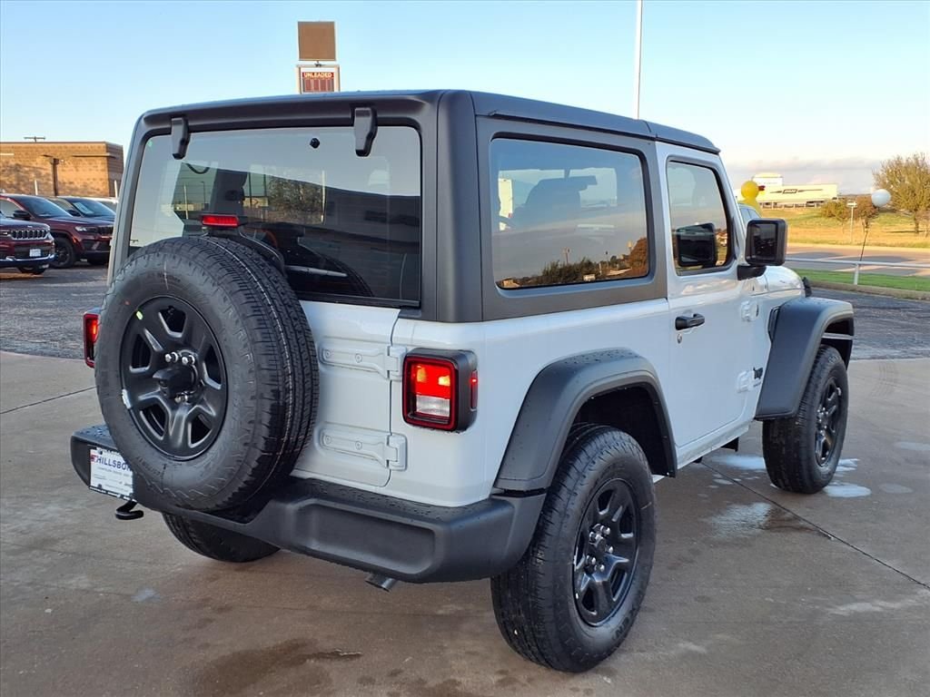 New 2026 Bright White Clear-Coat Exterior Paint Jeep Sport image 7