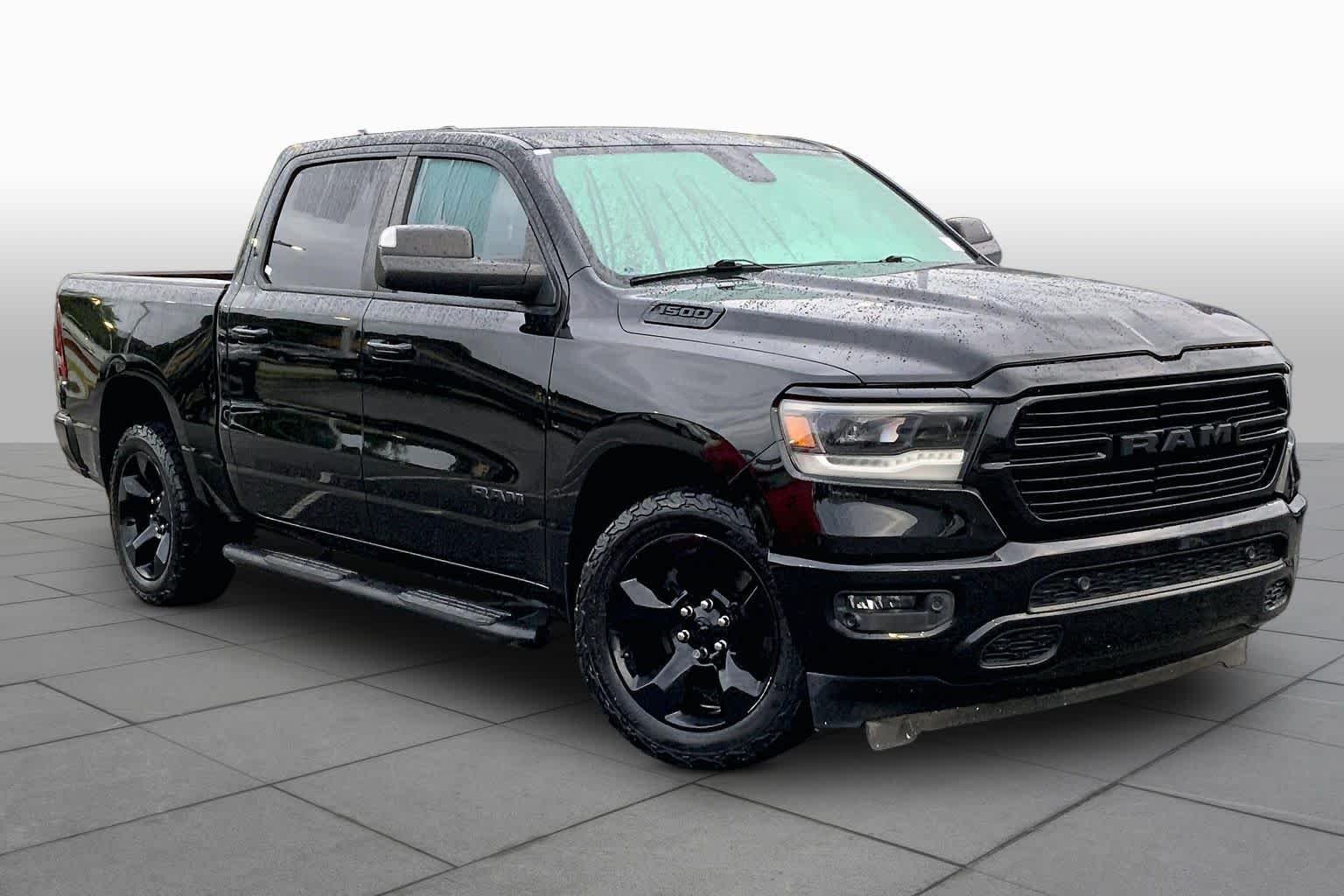 Used 2019 Diamond Black Crystal Pearlcoat Ram Big Horn/Lone Star image 3