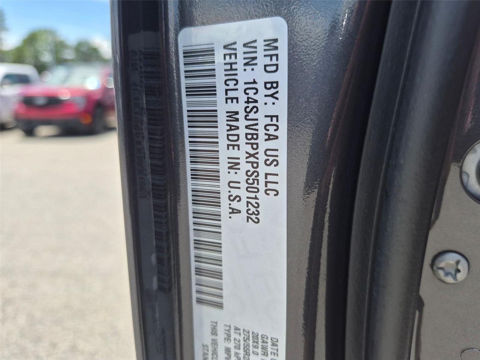 Used 2023 Baltic Gray Metallic Clearcoat Jeep Series II image 36