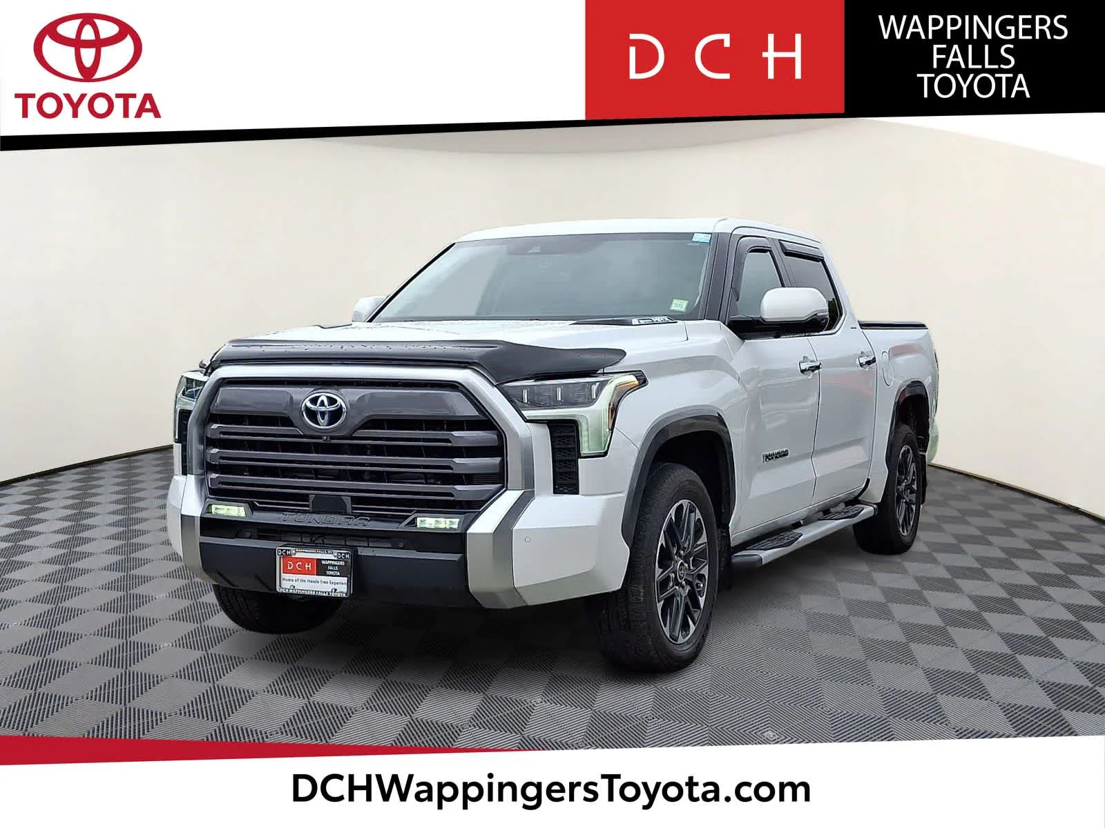 Certified Used 2024 Wind Chill Pearl Toyota Limited Hybrid image 1