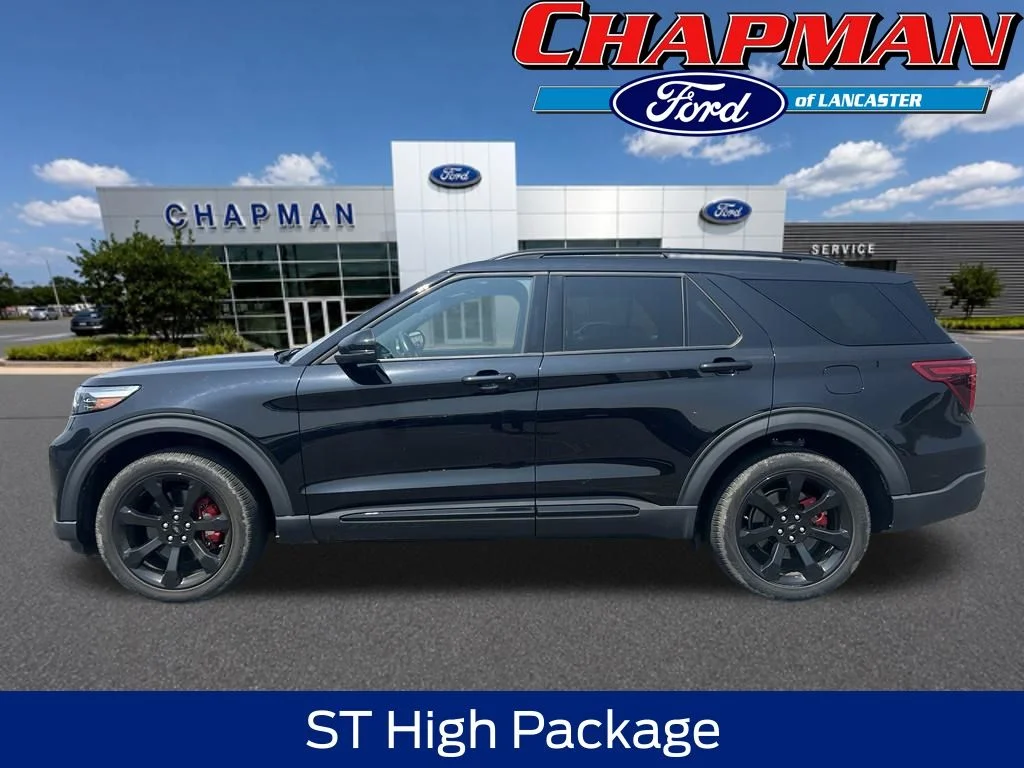 Certified Used 2023 Black Metallic Ford ST image 2