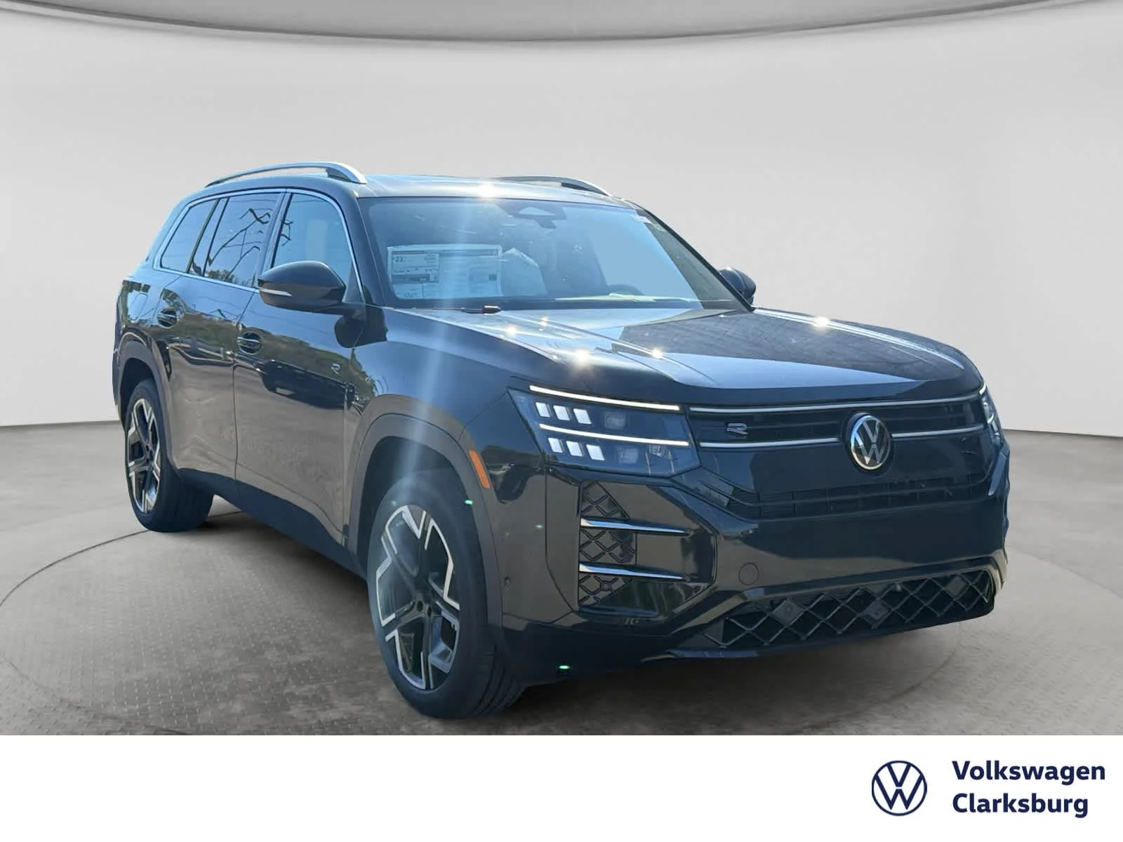 New 2027 Deep Black Pearl Volkswagen SEL Premium R-Line image 3