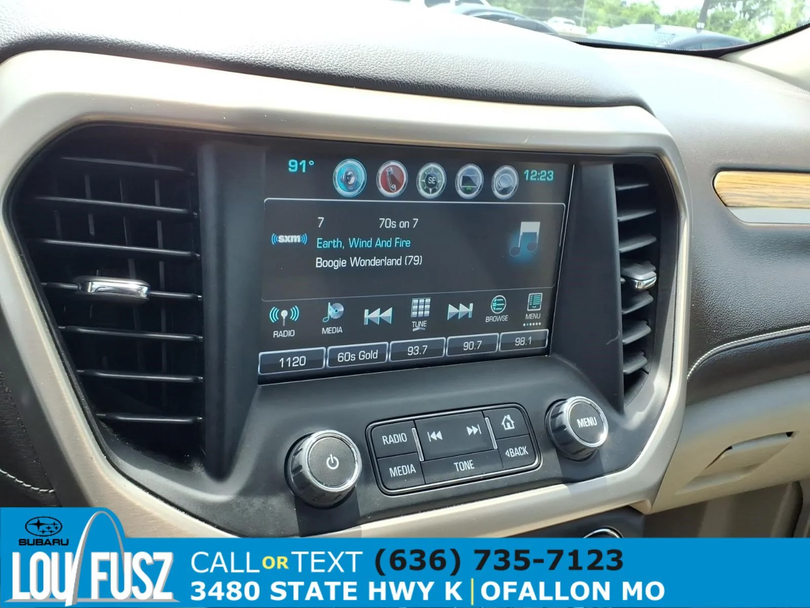 Used 2017 Crimson Red Tintcoat GMC Denali image 10