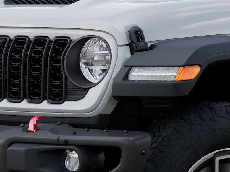 New 2026 Bright White Clear-Coat Exterior Paint Jeep Rubicon image 11