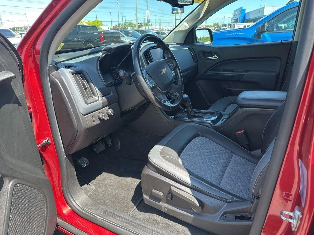 Used 2021 Cherry Red Chevrolet Z71 image 7