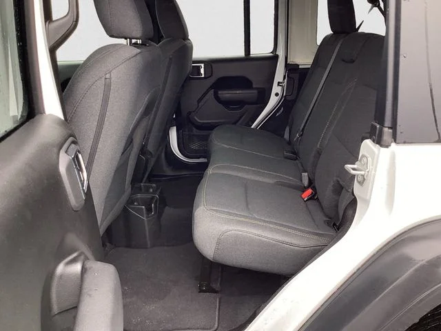 Certified Used 2025 Bright White Clearcoat Jeep Sport S image 13