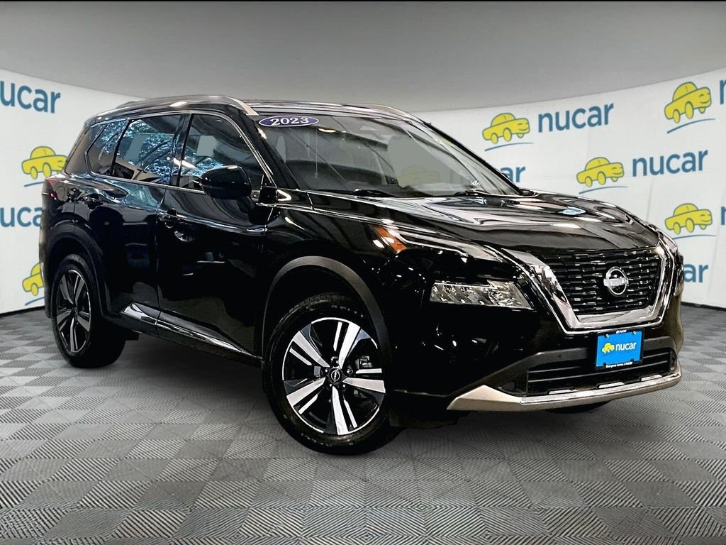 Used 2023 Black Nissan Platinum image 1
