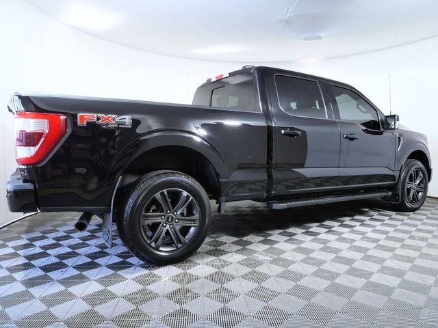 Certified Used 2021 Black Ford Lariat image 8