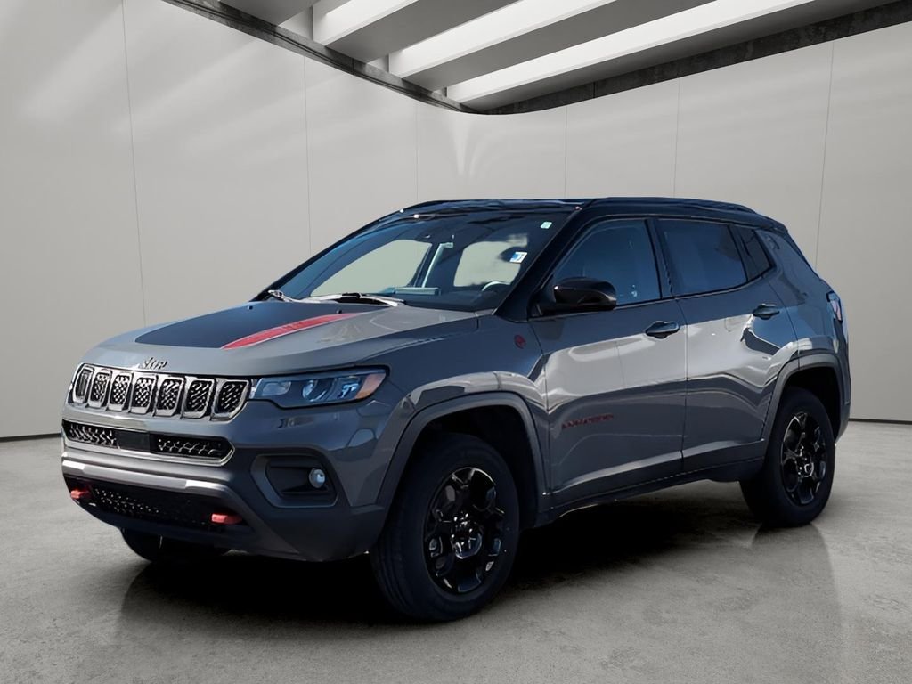 Used 2023 Gray Jeep Trailhawk image 1