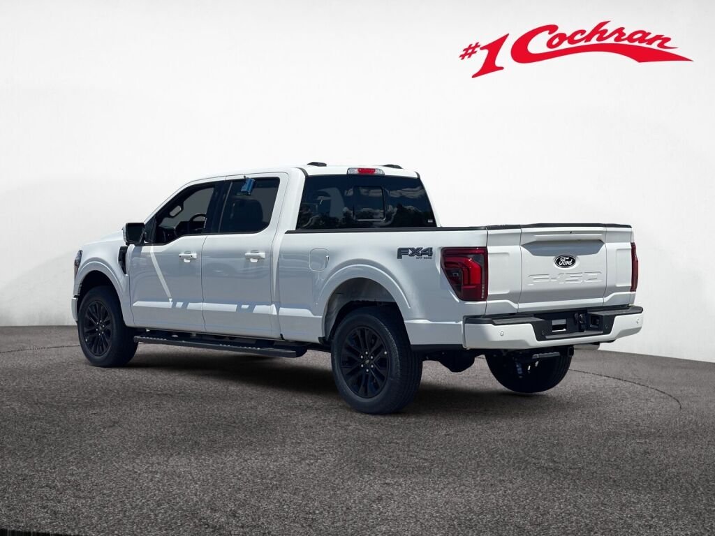 New 2026 Star White Metallic Tri-Coat Ford LARIAT image 4