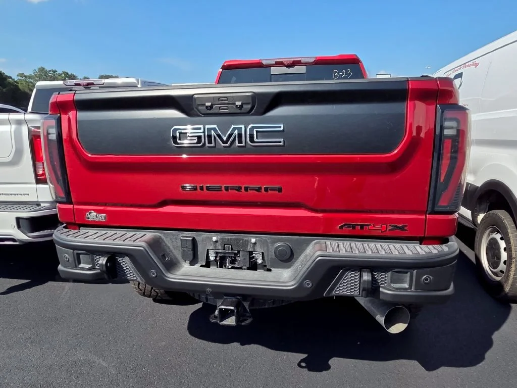 Used 2026 Volcanic Red Tintcoat GMC AT4X image 7