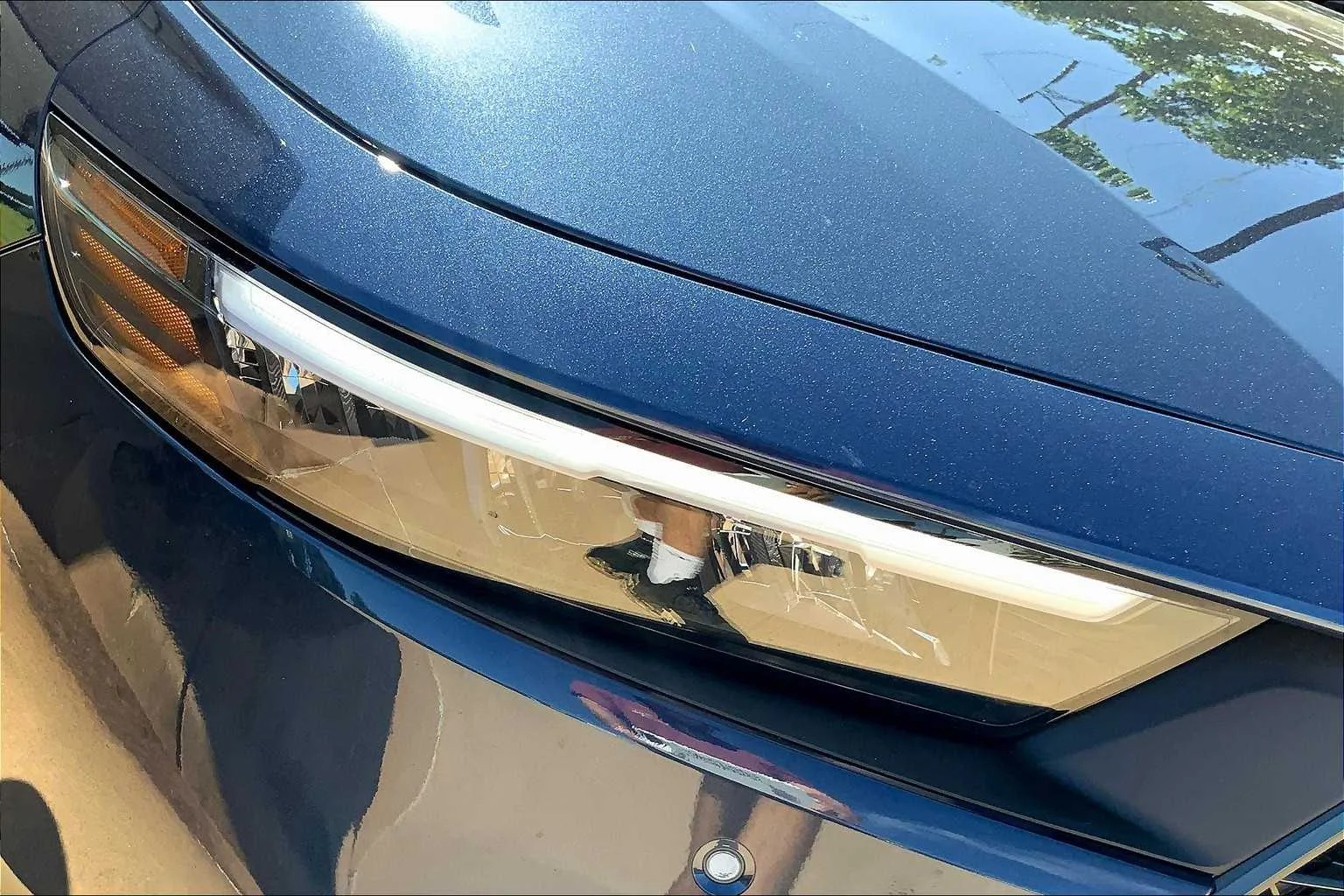 Used 2023 Canyon River Blue Metallic Honda EX-L image 26